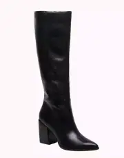Nine West Brixe Boot Size 7.5 M Black BNWB