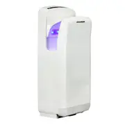 Mywashroom Jet Hand Dryer Powered High Speed Reliable Carbon Brushless Motor-White