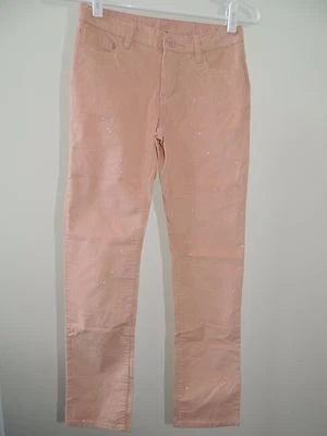 Girls Size 12 Reguler * GAP KIDS * 5 Pocket Glitter Cords Pants NWT T-24
