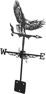 Happyyami Eagle Weather Vane Garden Decor Weather Vane Outside Ornaments for Yard Retro Weathervane Weather Vane Decorative Metal Weather Vane Garden Stakes Decorative Wind Vane