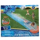 H2OGO! 18FT SINGLE WATER SLIDE + DRENCH POOL Slip & Slide BESTWAY