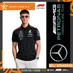 POLO T 恤 SPORT RACING FORMULA F1 男士梅賽德斯奔馳 PETRONAS AMG