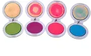 minkissy Temporary Hair Chalks Kit 4 Color Hair Pressed Powder Set for Diy Temporary Hair Dye