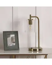 BRIGHTECH Elizabeth LED Wireless Charging Table Lamp