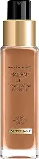 [Max Factor] Radiant Lift Foundation with Hyaluronic Acid for a Radiant and Long-Lasting Complexion, Colour 200 Soft Sable, 30 ml