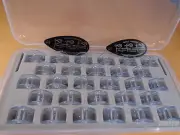 Box Of 28 Clear Bobbins Bernina Bernette 50 55 60 65 66 70 75 80E 82E 90E#385096