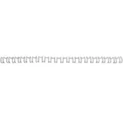 Gbc Wire Binding Comb 21 Loop 10mm A4 Silver Pack 100