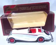 Kar Matchbox - 1984 Yesteryear - Y-20 * 1938 Mercedes Benz 540k - White