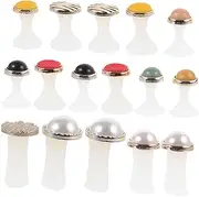 HONMEET Pedicure Toe Separators 16 Silicone Toe Dividers for Women Prevent Blisters Nail Polish Toe Covers Nail Supplies