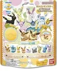 Bikkura eeg Pokemon Bath bomb 6 packs Eevee Friends Figure Collection
