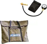 Adventure Kings Portable Fire Pit Bag Ripstop + Kwiky Tyre Deflator SUV 4WD 4x4