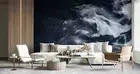 3D Abstract Smoke Wallpaper Wall Mural Removable Self-adhesive 1616