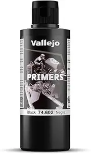Vallejo Acrylicos S.L. Tabletop Supplies Surface Primer Colour Black 200ml Modelling Kit