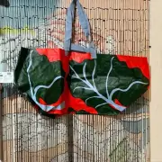 IKEA x Marimekko Bastua Reuseable Large Shopping Bag, Multi-Color / 505.426.32