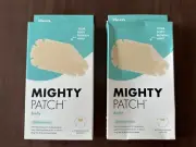 2 BOXES Mighty Patch Body Acne Pimple Patches XXL breakout areas Hydrocolloid