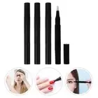 4 Pcs Eyelash Growth Solution Empty Tube Lip Gloss Black