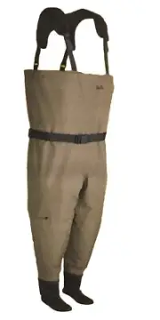 Cabela’s Mens Premium Breathable Stockingfoot Wader-Stout Size L Gray