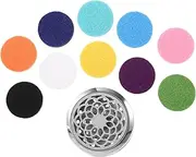 ERINGOGO Car Aromatherapy Clip Diffuser Assorted Color Vent Freshener Clip for Relaxing Journey Portable Essential Oil Diffuser Car Decoration with Refill Pads