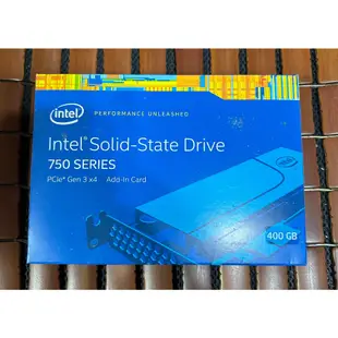 Intel 750 400G PCIE NVMe SSD 原盒包裝