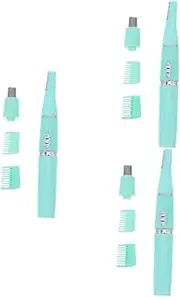 Pcs Portable Eyebrow Trimmer Battery-powered Low Noise Nose Hair Clipper for Facial Hair Removal Machine Electric Eyebrow Razor Women's Beauty Tool
