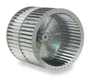 Dayton 2Utw2 Blower Wheel, Dia 11 In, Bore 1/2 In, Rotation: Ccw Hub End