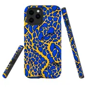 For iPhone 12 Pro Max Tough Protective Cover, Blue Frog