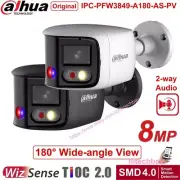 Dahua 4K 8MP 180° Panoramic Dual-Lens TiOC2.0 IP Camera IPC-PFW3849S-A180-AS-PV