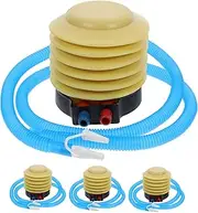 GANAZONO Inflatable Bed Pump Portable Air Pump for Inflatables Vacation Adult Pool Inflatables Air Mattress Foot Pump Adults Ball Inflatables Foot Pump Beach Bath Floats Plastic