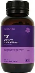 HAB SHIFA TQ+ Ultra Strength Black Seed Oil Cold Pressed 120c