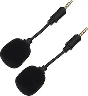 SWOOMEY 2PCS Portable Noise Reduction Microphone Conductor Mic for Live Streaming and Phone Recording Compact and Lightweight Design for Singing and Conferences