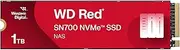 Western Digital SN700 1TB NVMe M.2 SSD for NAS, Red