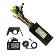 E-Bike LCD Display Controller Kit Sine Wave Thumb Throttle 26A 500W/750W