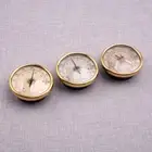 3pcs Weather Forecast Station 72x33mm Barometer Hygrometer Thermometer Gauge ut