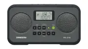 Sangean PR-D19BK FM Stereo/AM Digital Tuning Portable Radio with Protective B...