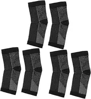 3 Pairs Compression Socks Foot Care Socks Ankle Support Socks Foot Protective Socks Plantar Braces Running Stocking Ankle Socks Pressure Sock