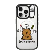 iPhone 16 Pro Impact Ring Stand Case MagSafe Compatible Bearly Friendly