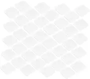 OSOLADY 50pcs Boxes Business Card Holder Clear Bulk Card Individual Holder Pp Transparent Transparent Cards Plastic Case Small Memory Card Holder Case