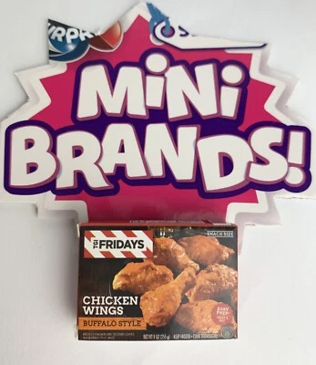 * Zuru Mini Brands Collectible Toy* TGI Fridays Chicken Wings
