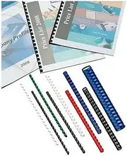 GBC BEP25W50 Binding Comb, 21 Loop 25MM White PK50
