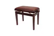 Crown Timber Trim Height Adjustable Piano Stool (Walnut)