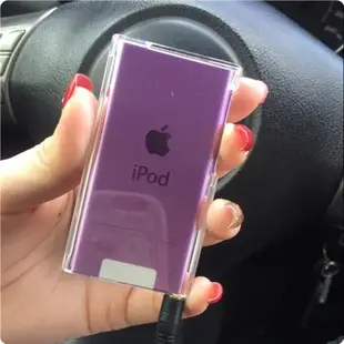 適用蘋果MP4 ipod nano7保護殼 nano8代保護套高透明水晶外殼貼膜