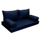|SLIPCOVER ONLY|S2 Daybed Mattress Bolster Backrest Covers Knife Edge Full AD101