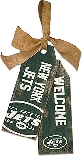 NFL New York Jets Unisex New York Jets Team Tags, Team Color, 12 inch
