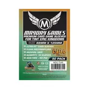 50pc Mayday 88x125mm Premium Custom Tiny Epic Kingdoms Card Sleeves Protector