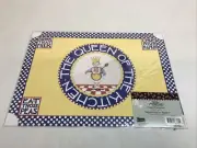 Mary Engelbreit Paper Placemats Set of 6 NOS 2009 Queen of the Kitchen