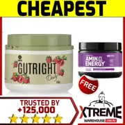 ATP SCIENCE GUTRIGHT DAILY RASPBERRY 150G // STOMACH GUT HEALTH BOOST@