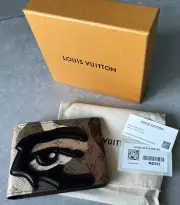 Louis Vuitton Monogram KidSuper Eye Slender Wallet FW23 M82573