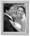 Reed & Barton Watchband Silver Plate Frame, 8 x 10 Inch