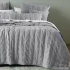 Bianca Langston Comforter Set Silver. Modern Beautifully quilted.