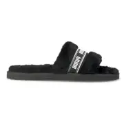 Puma Fluff Bx Slide Youth Girls Black Casual Sandals 38534401